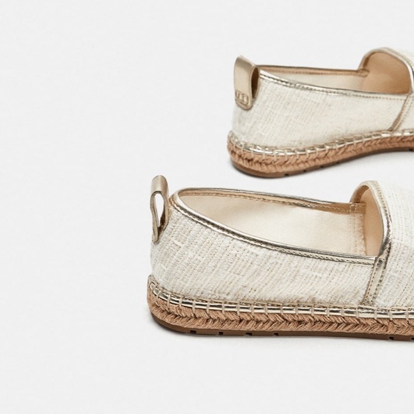 LAST TWO • NWT • Zara • Fabric Espadrille - Picture 6 of 8